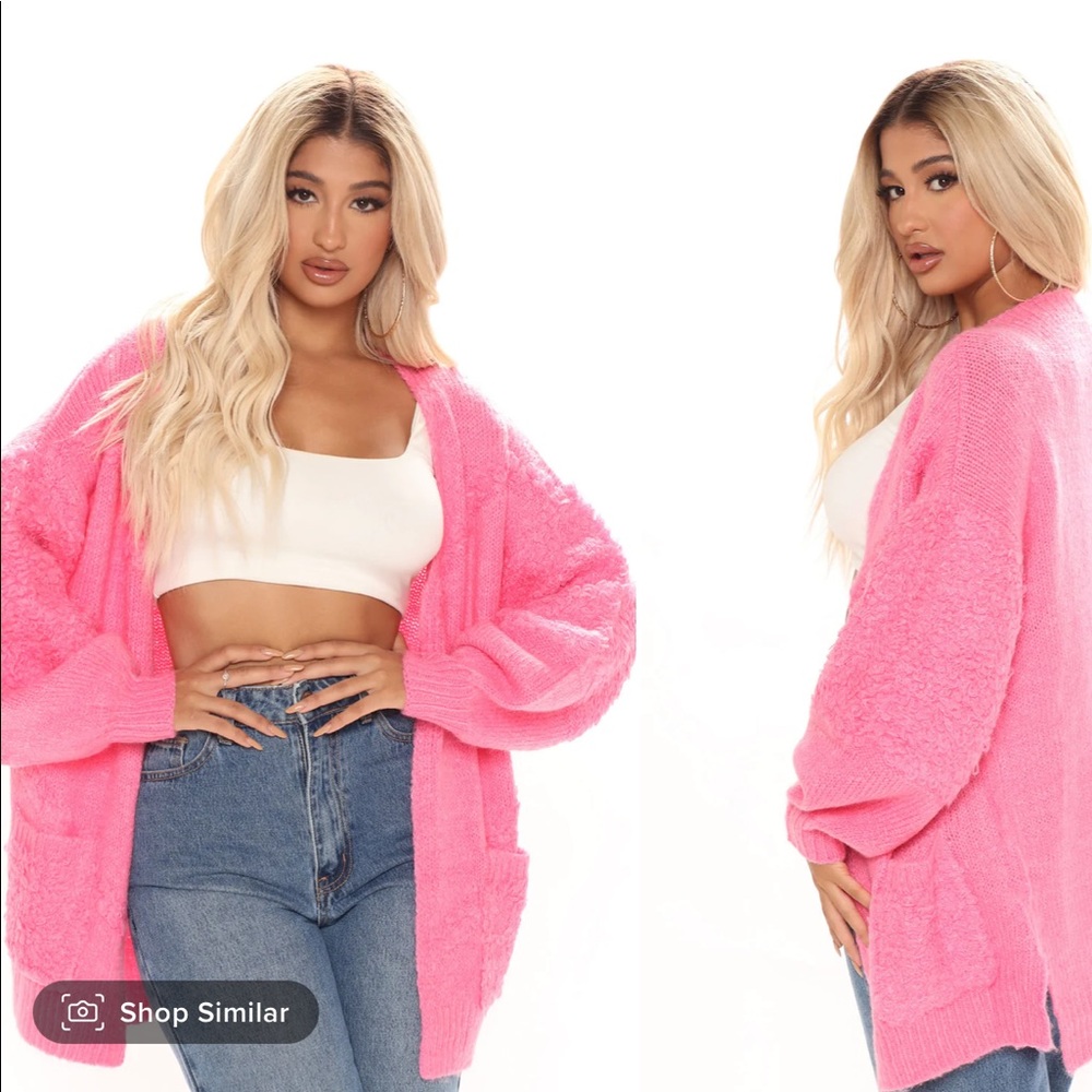 Oversized cardigan